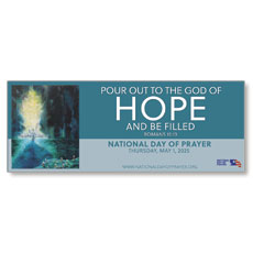 National Day of Prayer 2025 Theme Vinyl Banner 