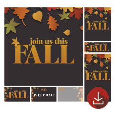 Join Us This Fall Leaves 