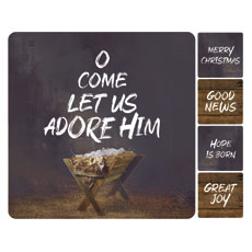 O Come Adore Manger Set 