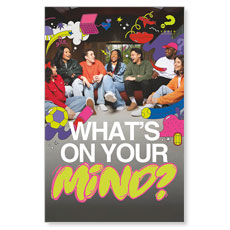 Alpha Youth What's On Your Mind? Friends Gray 