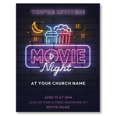 Neon Movie Night 