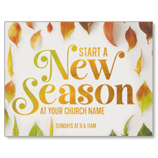 Start A New Season Leaves 