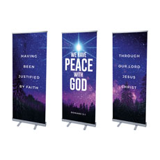 Peace On Earth Sky Triptych 