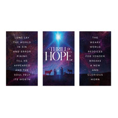 Thrill of Hope Sky Triptych 